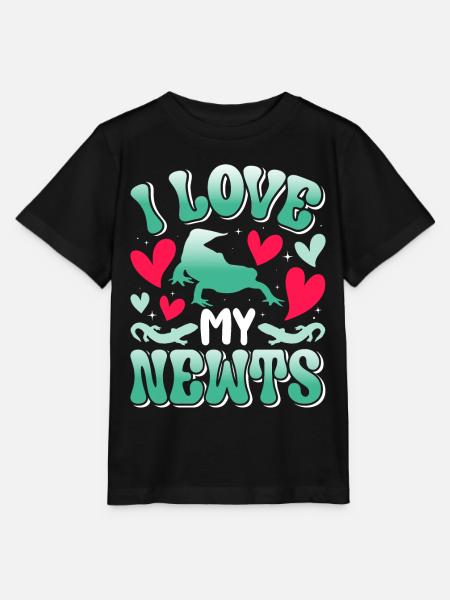 Molch - Stanley/Stella Kinder T-Shirt MINI CREATOR  - Schwarz
