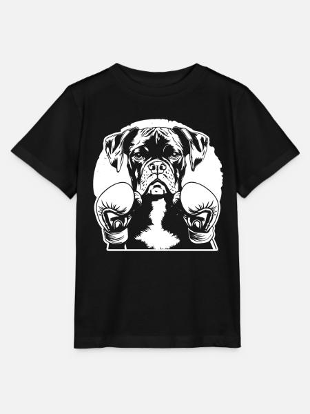 Boxer - Stanley/Stella Kinder T-Shirt MINI CREATOR  - Schwarz
