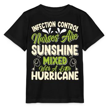 Caregiver Infection Control - Stanley/Stella MINI CREATOR Kids’ T-Shirt - black - Front - Mikhail (115cm)