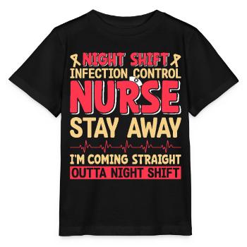 Caregiver Infection Control - Stanley/Stella MINI CREATOR Kids’ T-Shirt - black - Front - Mikhail (115cm)