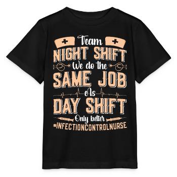 Caregiver Infection Control - Stanley/Stella MINI CREATOR Kids’ T-Shirt - black - Front - Mikhail (115cm)
