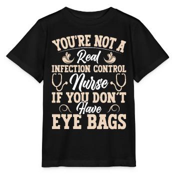 Caregiver Infection Control - Stanley/Stella MINI CREATOR Kids’ T-Shirt - black - Front - Mikhail (115cm)