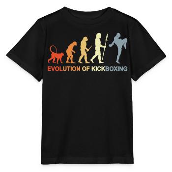 Vintage Kickboxer Evolution - T-shirt bio MINI CREATOR Stanley/Stella Enfant - noir - Devant - Mikhail (115cm)