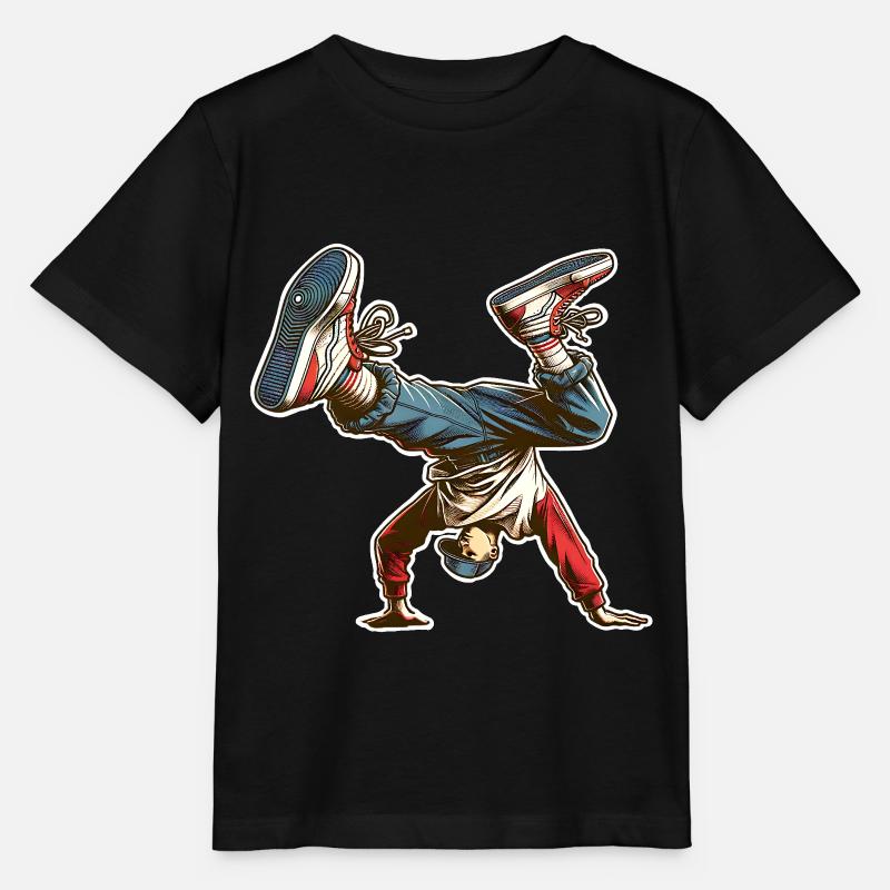 Breakdance - Stanley/Stella Kinder T-Shirt MINI CREATOR - Schwarz