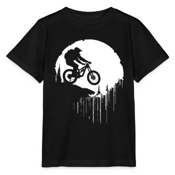Vététistes - T-shirt bio MINI CREATOR Stanley/Stella Enfant - noir - Devant - Mikhail (115cm)