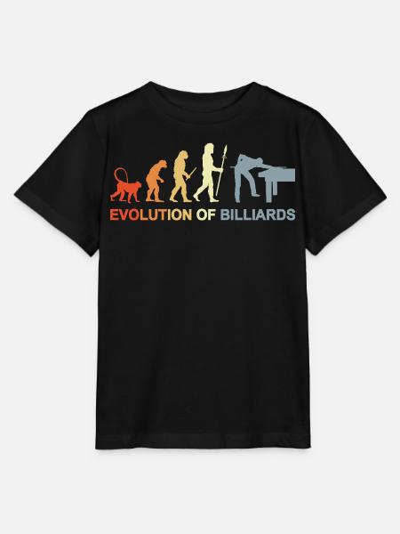 Pool Billard Evolution - Stanley/Stella Kinder T-Shirt MINI CREATOR - Schwarz