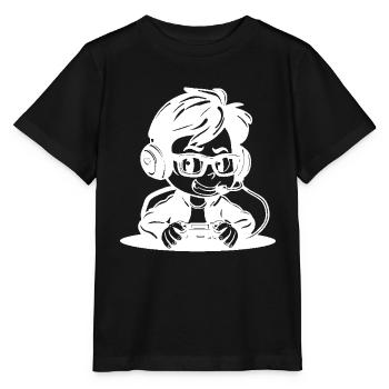 Videospiel Liebhaber Skizze - Stanley/Stella Kinder T-Shirt MINI CREATOR  - Schwarz - Vorne - Mikhail (115cm)