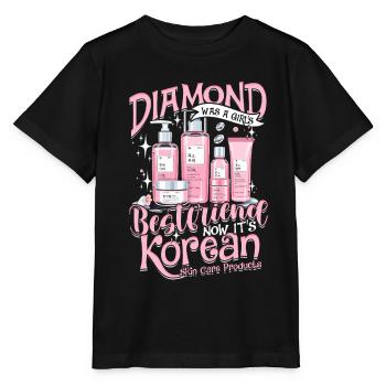 Girlfriend Wife Korean Skin Care Products - Stanley/Stella MINI CREATOR Kids’ T-Shirt - black - Front - Mikhail (115cm)