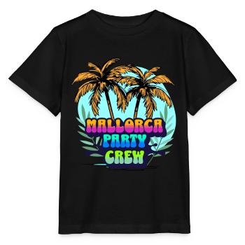 Mallorca Party Crew - T-shirt bio MINI CREATOR Stanley/Stella Enfant - noir - Devant - Mikhail (115cm)