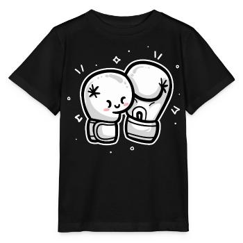 Boxe - T-shirt bio MINI CREATOR Stanley/Stella Enfant - noir - Devant - Mikhail (115cm)