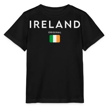 Flagge von Irland, Irish Pride - Stanley/Stella Kinder T-Shirt MINI CREATOR  - Schwarz - Vorne - Mikhail (115cm)