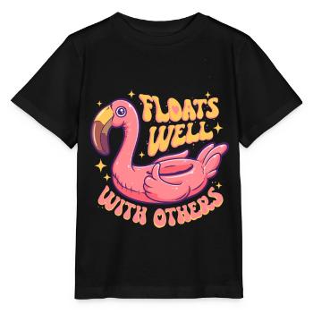 River Tubing Inner Tubing Bumper - Stanley/Stella MINI CREATOR Kids’ T-Shirt - black - Front - Mikhail (115cm)