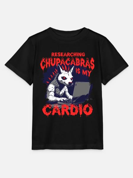 Chupacabra Kryptid Kryptozoologie - Stanley/Stella Kinder T-Shirt MINI CREATOR - Schwarz