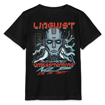Computational Linguist Understanding NLP Is An Art - Stanley/Stella MINI CREATOR Kids’ T-Shirt - black - Front - Mikhail (115cm)
