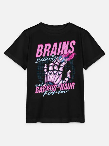Linguiste computationnel Cerveaux Beauté et Backus Naur - T-shirt bio MINI CREATOR Stanley/Stella Enfant - noir
