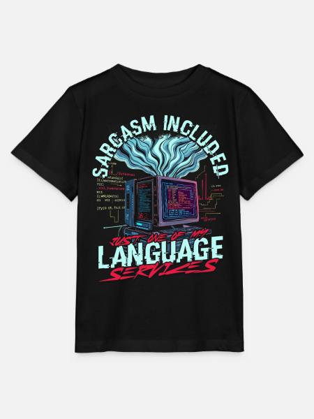 Computerlinguist - Stanley/Stella Kinder T-Shirt MINI CREATOR - Schwarz