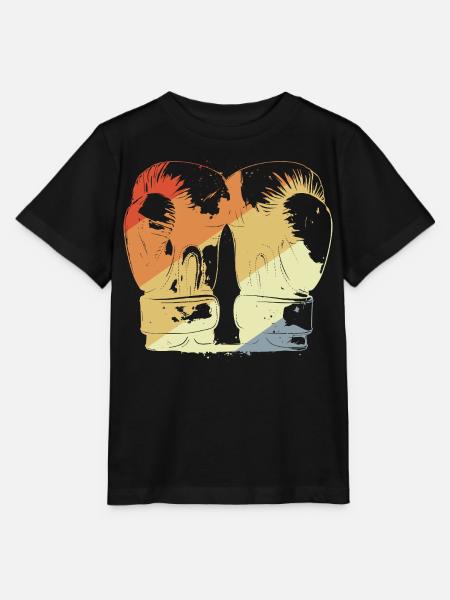 Boxhandschuhe Retro - Stanley/Stella Kinder T-Shirt MINI CREATOR - Schwarz
