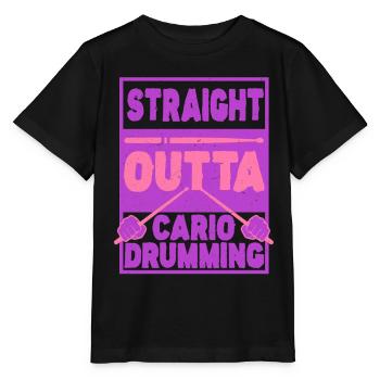 Cardio Drummer Cardio Drumming - Stanley/Stella MINI CREATOR Kids’ T-Shirt - black - Front - Mikhail (115cm)