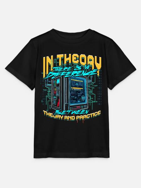 Theoretical Computer Scientist - Stanley/Stella Kinder T-Shirt MINI CREATOR  - Schwarz