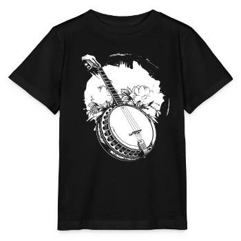 Banjo - T-shirt bio MINI CREATOR Stanley/Stella Enfant - noir - Devant - Mikhail (115cm)
