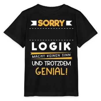 Personalisierbar Beruf Logik Name Geschenk Witzig - Stanley/Stella Kinder T-Shirt MINI CREATOR  - Schwarz - Vorne - Mikhail (115cm)