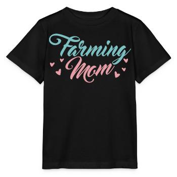 Bäuerin Mama - Stanley/Stella Kinder T-Shirt MINI CREATOR  - Schwarz - Vorne - Mikhail (115cm)