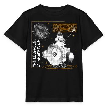 Faille dans l’espace-temps - T-shirt bio MINI CREATOR Stanley/Stella Enfant - noir - Devant - Mikhail (115cm)