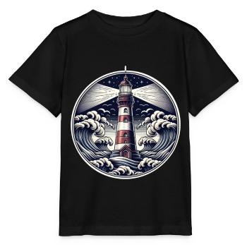 Phare - T-shirt bio MINI CREATOR Stanley/Stella Enfant - noir - Devant - Mikhail (115cm)