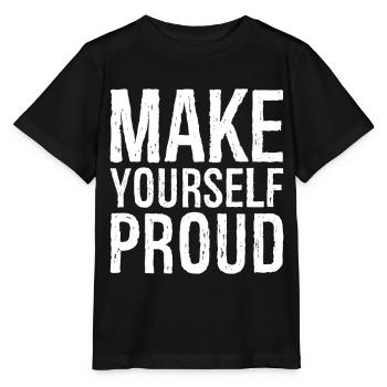 Rendre fier - T-shirt bio MINI CREATOR Stanley/Stella Enfant - noir - Devant - Mikhail (115cm)