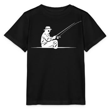 Fisherman - Stanley/Stella MINI CREATOR Kids’ T-Shirt - black - Front - Mikhail (115cm)