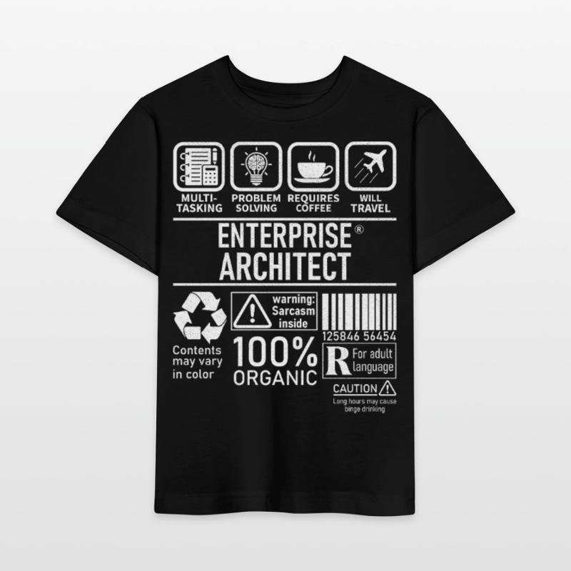 Enterprise Architect multi tasking problem solving Stanley/Stella Kinder T-Shirt MINI CREATOR 