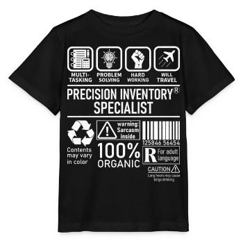 Precision Inventory Specialist multi tasking - Stanley/Stella MINI CREATOR Kids’ T-Shirt - black - Front - Mikhail (115cm)