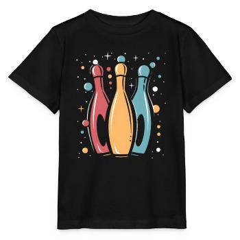Vintage Skittles - Stanley/Stella MINI CREATOR Kids’ T-Shirt - black - Front - Mikhail (115cm)