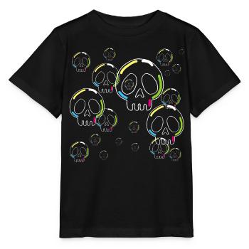 Soap Skulls - Stanley/Stella MINI CREATOR Kids’ T-Shirt - black - Front - Mikhail (115cm)