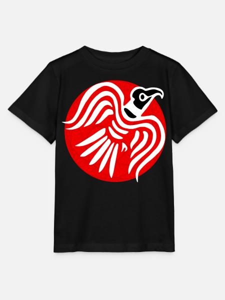 Viking Raven - Stanley/Stella MINI CREATOR Kids’ T-Shirt - black