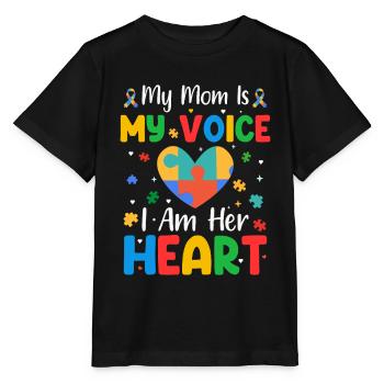 Autismus Autisten - Stanley/Stella Kinder T-Shirt MINI CREATOR  - Schwarz - Vorne - Mikhail (115cm)