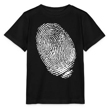 FINGERABDRUCK - Stanley/Stella Kinder T-Shirt MINI CREATOR  - Schwarz - Vorne - Mikhail (115cm)