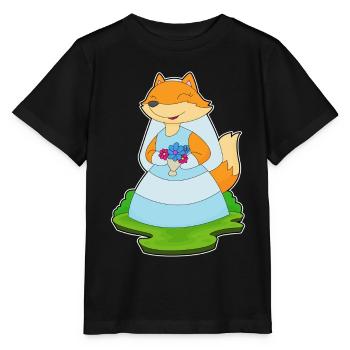 Renard Voile de mariée Mariage - T-shirt bio MINI CREATOR Stanley/Stella Enfant - noir - Devant - Mikhail (115cm)