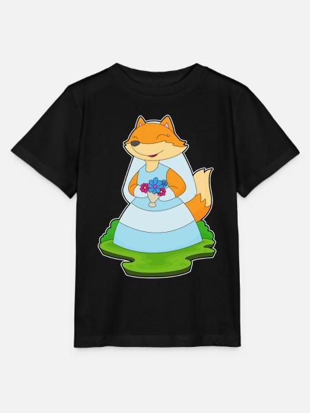 Fuchs Braut Schleier Hochzeit - Stanley/Stella Kinder T-Shirt MINI CREATOR - Schwarz