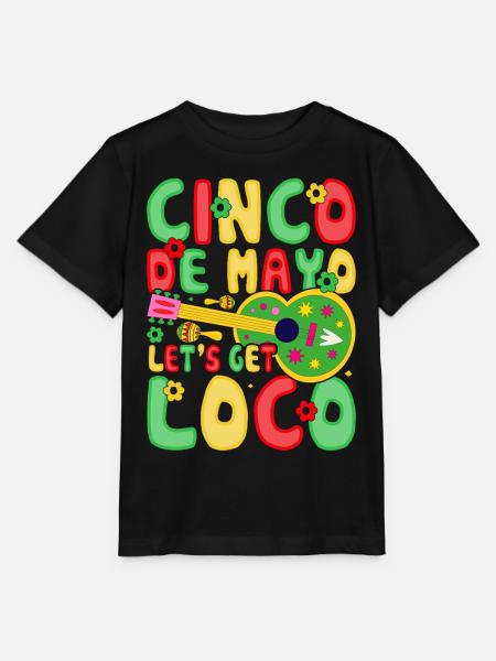 Cinco De Mayo - Stanley/Stella Kinder T-Shirt MINI CREATOR - Schwarz