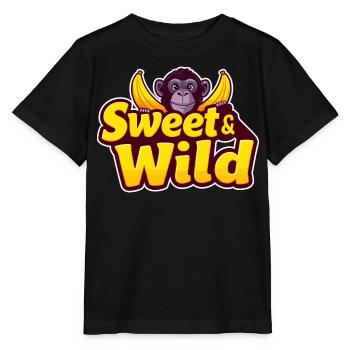 Doux et sauvage - T-shirt bio MINI CREATOR Stanley/Stella Enfant - noir - Devant - Mikhail (115cm)
