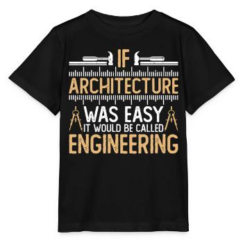 Architekt - Stanley/Stella Kinder T-Shirt MINI CREATOR  - Schwarz - Vorne - Mikhail (115cm)