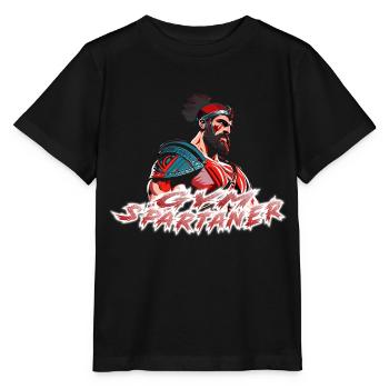 Gym Spartaner - Stanley/Stella MINI CREATOR Kids’ T-Shirt - black - Front - Mikhail (115cm)