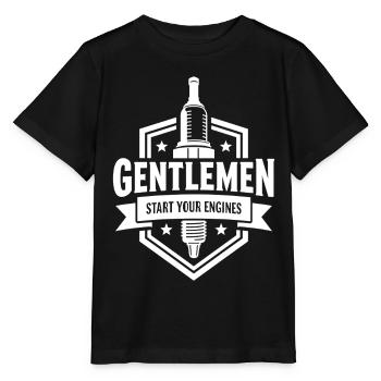 Messieurs, démarrez vos moteurs Sport automobile - T-shirt bio MINI CREATOR Stanley/Stella Enfant - noir - Devant - Mikhail (115cm)