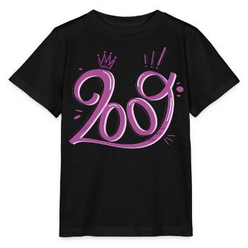 17. Geburtstag Mädchen geboren 2009 Geschenk - Stanley/Stella Kinder T-Shirt MINI CREATOR  - Schwarz - Vorne - Mikhail (115cm)
