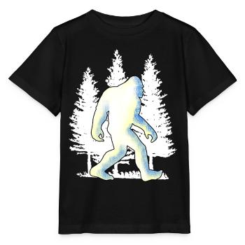 Big foot, Bigfoot - Stanley/Stella MINI CREATOR Kids’ T-Shirt - black - Front - Mikhail (115cm)