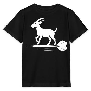 Bock auf Dart - T-shirt bio MINI CREATOR Stanley/Stella Enfant - noir - Devant - Mikhail (115cm)