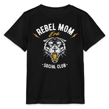 Rebellious Mamas Club Design - Stanley/Stella MINI CREATOR Kids’ T-Shirt - black - Front - Mikhail (115cm)