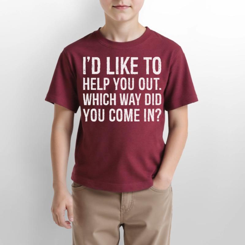 Ich würde dir gerne helfen, welchen Weg du gekommen bist Stanley/Stella Kinder T-Shirt MINI CREATOR 