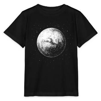 Aimant martien - T-shirt bio MINI CREATOR Stanley/Stella Enfant - noir - Devant - Mikhail (115cm)